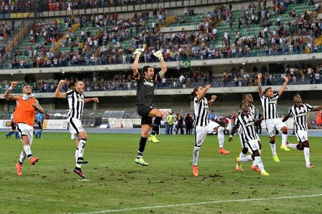 Mg Verona 30 08 2014 - serie A - Chievo Verona AC Juventus Turin - foto MatteoxGribaudi Image Pictured: Juventus 