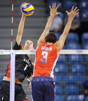 2014.08.31 KRAKOW ARENA FIVB MENS VOLLEYBALL WORLD CHAMPIONSHIP 2014 BELGIUM - USA: VAN DEN DRIES BRAM  20140831NB078