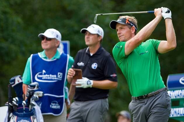Aug. 31, 2014 - Norton, Massachusetts, United States - August 31, 2014: Luke Donald during the third round of the Deutsche Bank Championship at TPC Boston. Anthony Nesmith CSM GOLF 2014: Deutsche Bank Championship AUG 31 - ZUMAc04