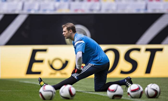 Düsseldorf, 02.09.2014 Torwart Manuel Neuer (Deutschland) Deutschland -Training mm
