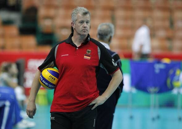 KATOWICE 2014.09.03 VITAL HEYNEN COACH GER - KATOWICE 2014.09.03 FIVB VOLLEYBALL MEN S World Championship 2014 CUBA - GERMANY  140903CHW017