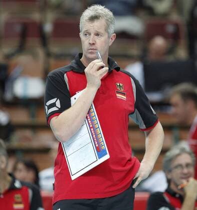 KATOWICE 2014.09.03 VITAL HEYNEN COACH GER - KATOWICE 2014.09.03 FIVB VOLLEYBALL MEN S World Championship 2014 CUBA - GERMANY  140903CHW032