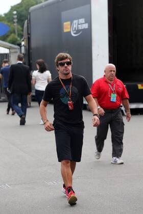 04.09.2014- Fernando Alonso (ESP) Scuderia Ferrari F14-T Italian Grand Prix, Monza 4 - 7 September 2014 