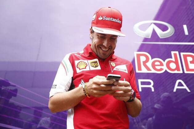 Motorsports: FIA Formula One World Championship 2014, Grand Prix of Italy, 14 Fernando Alonso (ESP, Scuderia Ferrari), xHOCHxZWEIx