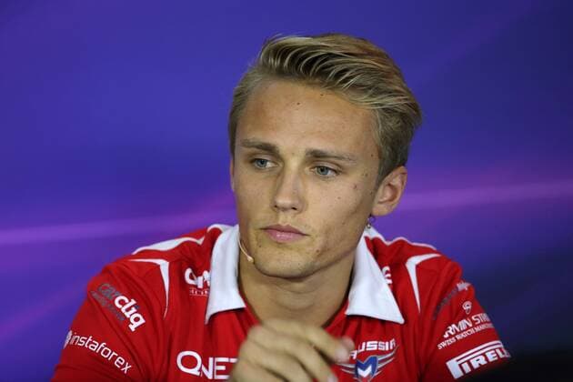 04.09.2014- Press conference, Max Chilton (GBR), Marussia F1 Team MR03 Italian Grand Prix, Monza 4 - 7 September 2014 