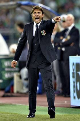 Db Bari 04 09 2014 - Freundschaftsspiel Italien vs Niederlande: Antonio Conte 