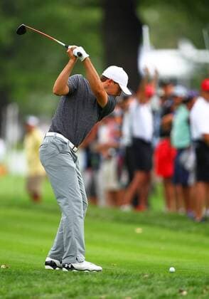 September 04 2014: Jordan Spieth during the first round of the BMW Championship PGA Golf Herren Tour at Cherry Hills Country Club in Englewood, CO. GOLF: SEP 04 PGA Golf Herren - BMW Championship - First Round Icon140904069 EDITORIAL USE ONLY