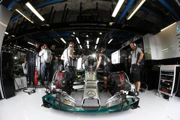 Motorsports: FIA Formula One World Championship 2014, Grand Prix of Italy, 6 Nico Rosberg (GER, Mercedes AMG Petronas F1 Team), xHOCHxZWEIx