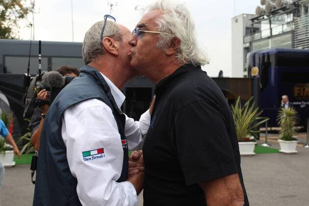 05.09.2014 - Free Practice 1, Flavio Briatore (ITA) Italian Grand Prix, Monza 4 - 7 September 2014 