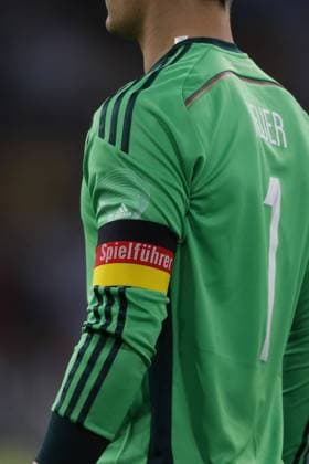 Düsseldorf , Deutschland , DFB - Länderspiel der deutschen Fussball Nationalmannschaft Deutschland : Argentinien 2-4 in der Esprit-Arena in Düsseldorf am 03.09.2014 Torwart Manuel NEUER (GER)
