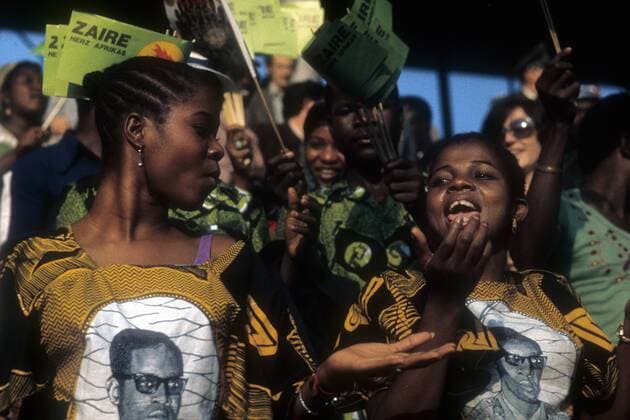 WM 1974 in Dortmund, Fans aus Zaire