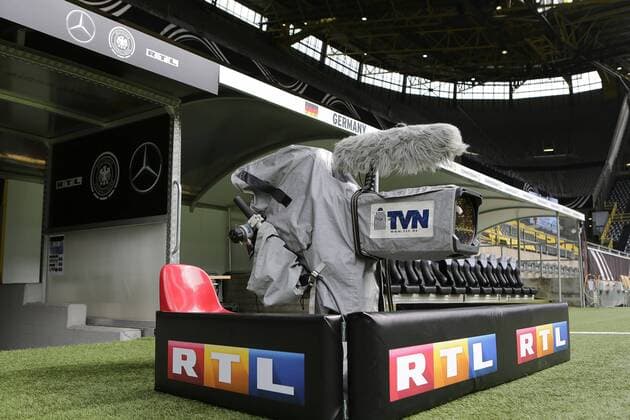 07.09.2014, xjfx, Fussball EM Qualifikation, Deutschland, RTL Kamera, Übertragung Länderspiel Deutschland