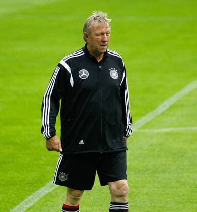 Trainer Horst Hrubesch (Deutschland) - Abschlusstraining Deutschland U 21 in der MDCC Arena in Magdeburg - Deutschland, Fußball, Mann, Männer,08.09.2014