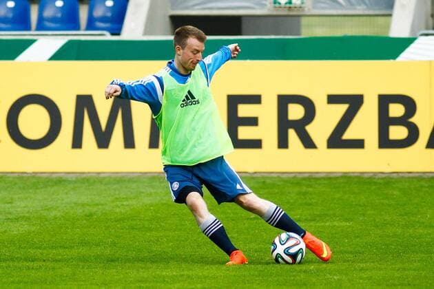 Maximilian Arnold (Deutschland) - Abschlusstraining Deutschland U 21 in der MDCC Arena in Magdeburg - Freisteller,Deutschland, Fußball, Mann, Männer,08.09.2014