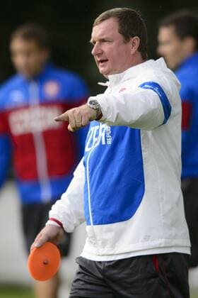 Pavel Vrba, coach of Czech Republic, pictured during the training before the Czech Republic vs Netherlands qualification match for football European Cup, Prague, Czech Republic, September 8, 2014. (CTKxPhoto MichalxKamaryt) CTKPhotoOF201409081346901  kmt 7