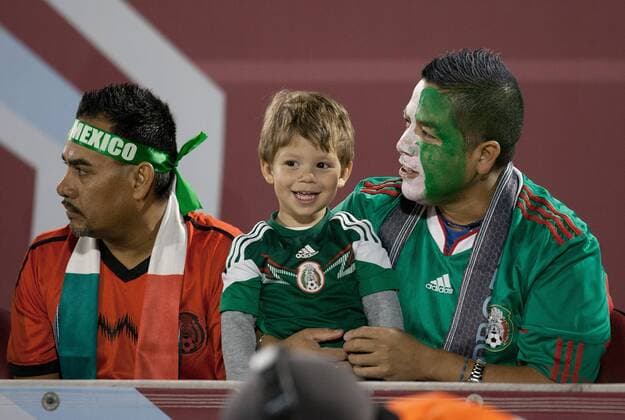 Sept. 9, 2014 - Commerce City, Colorado, U.S - Mexican National Team fans enjoy the match during the 2nd. half at Dicks Sporting Goods Park Tuesday night . Mexico beats Bolivia 1-0 in an Int l Friendly match. Soccer 2014 - Mexico beats Bolivia 1-0 - ZUMAav4_