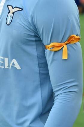 Keita Balde mit Schleife am Trikot Roma 14-09-2014 Stadio Olimpico, Football Calcio Serie A Lazio. andreaxstaccioli