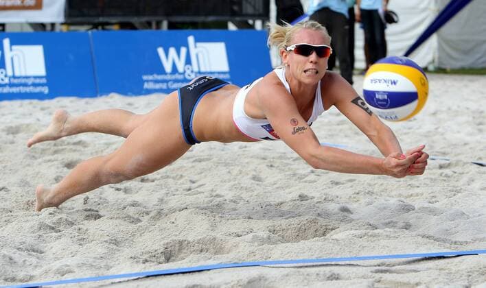 Stuttgart Volleyball Stuttgart Beach Open 2014 Finale, Karla Borger (GER)