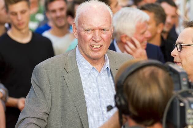 Vater Jörg-Werner Nowitzki bei der Weltpremiere von Nowitzki - Der perfekte Wurf im Cinedom am 16.09.2014 in Köln. Weltpremiere von Nowitzki - Der perfekte Wurf in Köln