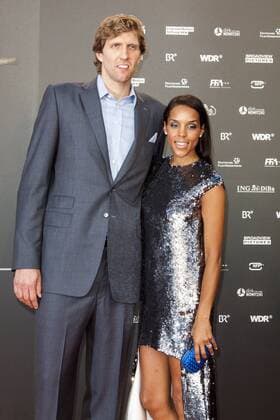 Dirk und Jessica Nowitzki bei der Weltpremiere von Nowitzki - Der perfekte Wurf im Cinedom am 16.09.2014 in Köln. Weltpremiere von Nowitzki - Der perfekte Wurf in Köln
