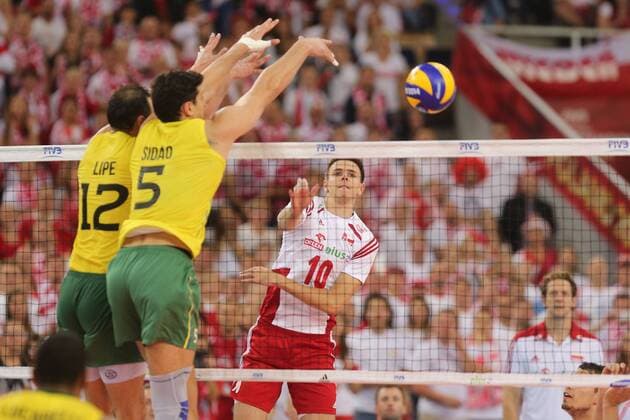 MS Siatkarzy 2014 - FIVB Volleyball Men s World Championship Poland 2014. Pland vs. Brasil on September 16, 2014 in Lodz, Poland In the picture: Mariusz Wlazly  EN_01145542_0043