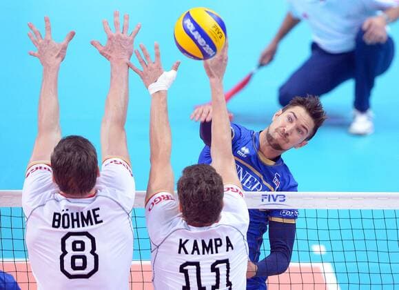 Kattowitz Frankreich - Deutschland Kevin Tillie .  140916WAN081