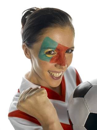 Portuguese soccer fan model released  LMF00103