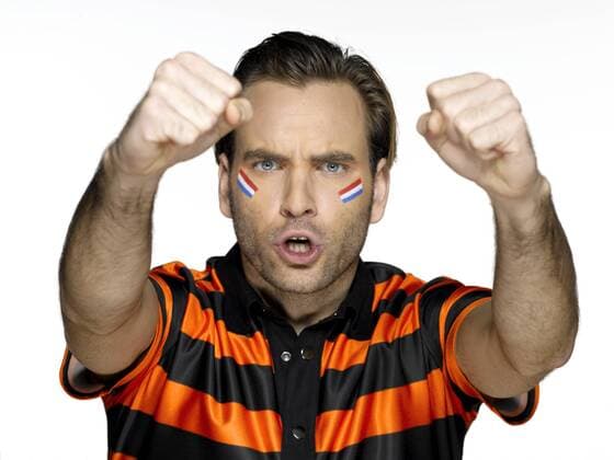 Male soccer fan from Netherlands model released  LMF00281