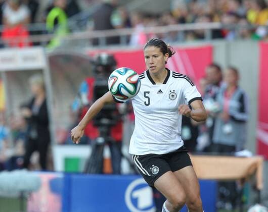 Annike Krahn ( Deutschland ) Deutschland vs.Irland, Fussball, WM Qualifikationsspiel, 17.09.2014 EP_HLR