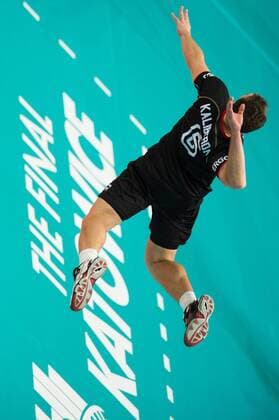 17.09.2014, Spodek, Kattowitz Volleyball, FIVB Volleyball Men s World Championship 2014, 3. Runde, Deutschland (GER) vs. Iran (IRI) Aufschlag Service Denis Kaliberda ( 6 GER)