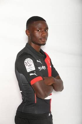 Paul Georges Ntep FOOTBALL : Rennes - Portraits officiels - Saison 2014 2015 - 18 09 2014 Panoramic Panoramic 