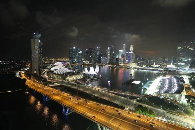 City Nacht Impressionen, formula 1 GP, Singapore, 20.09.2014 - Nacht Impressionen; formula 1 GP, Singapore,