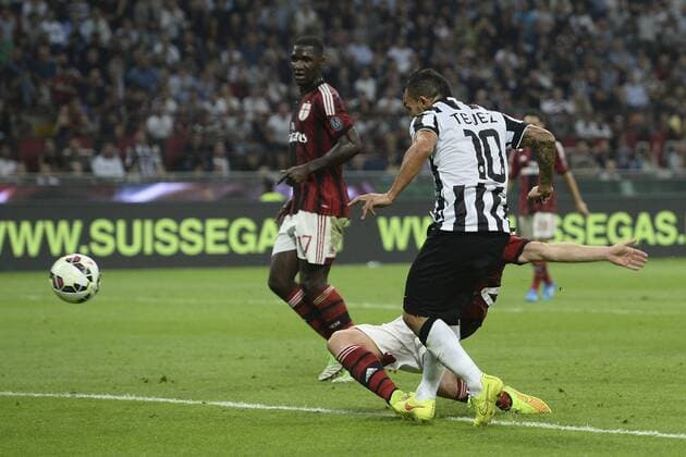 Milano 20 09 2014 - Serie A AC Milan - Juventus Turin - Carlos Tevez 