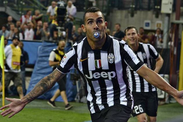 Milano 20 09 2014 - Serie A AC Milan - Juventus Turin -- Carlos Tevez 