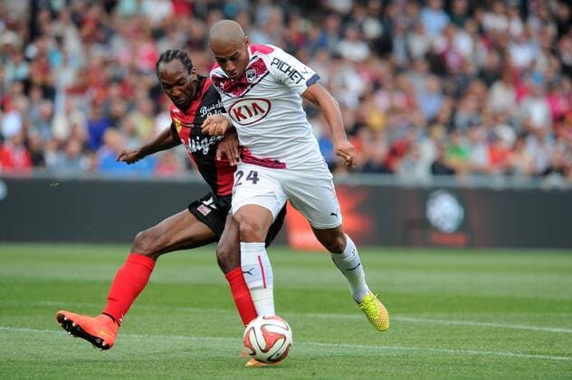 Jeremy Sorbon (Guingamp) Wahbi Khazri (Bordeaux) EA Guingamp - Girondins Bordeaux - Ligue 1 xNLeGouicxFEPx 