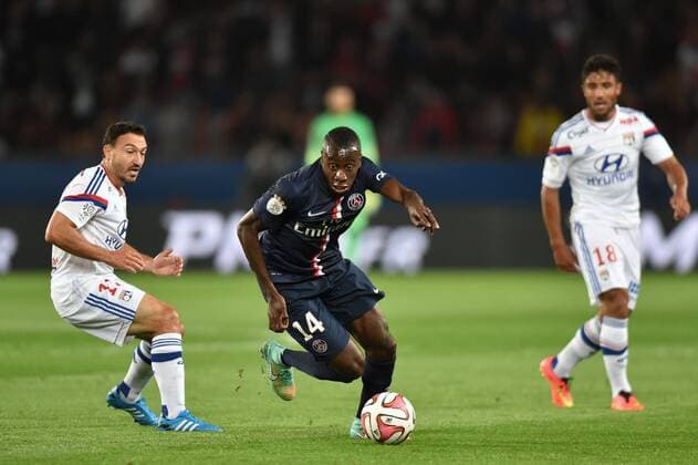 Blaise Matuidi (psg) - Steed Malbranque (ol) FOOTBALL : Paris SG vs Lyon - Ligue 1 - 21 09 2014 AnthonyBIBARD FEP Panoramic 