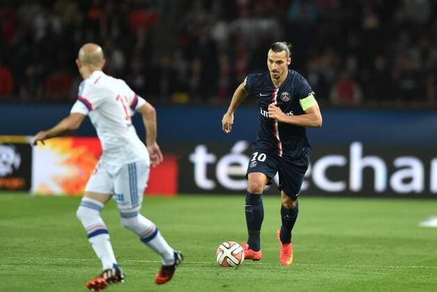 Zlatan Ibrahimovic (psg) FOOTBALL : Paris SG vs Lyon - Ligue 1 - 21 09 2014 AnthonyBIBARD FEP Panoramic 