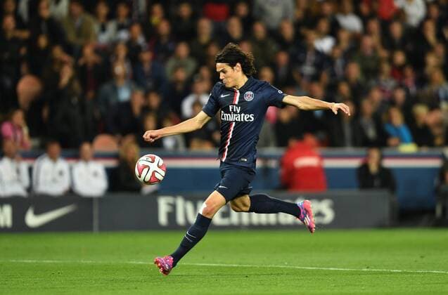 Edinson Cavani (psg) FOOTBALL : Paris SG vs Lyon - Ligue 1 - 21 09 2014 AnthonyBIBARD FEP Panoramic 
