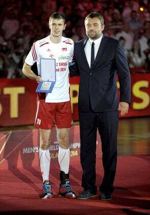 FIVB Volleyball Men s World Championship Poland 2014. Poland vs Brasil on September 21, 2014 in Katowice, Poland. 10 Mariusz Wlazly  EN_01146254_0228