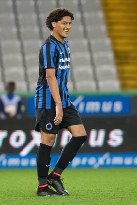 - BRUGGE, BELGIUM: Club s Felipe Gedoz De Conceicao celebrates after scoring during a Cofidis Cup 1 16 final game between Club Brugge and Eendracht Aalst (D2), in Brugge, Wednesday 24 September 2014. KURTxDESPLENTER 04336547