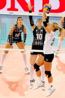 20 Mareen Apitz FIVB Volleyball Women s World Championship Italy 2014 Rome 23-28 september 2014 Germany - Argentina F.Pasquali Insidefoto fabioxpasquali