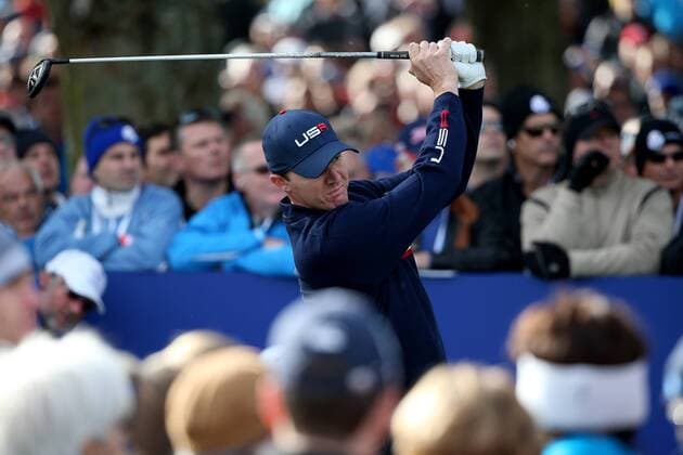 GOLF - PGA, Ryder Cup 2014 PERTHSHIRE,SCOTLAND,27.SEP.14 - GOLF - PGA Golf Herren Tour, Ryder Cup, Auchterarder Golf Club. Image shows Jimmy Walker (USA). 