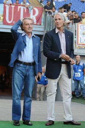 Luca Cordero di Montezemolo, Giovanni Malago AS Rom - Hellas Verona andreaxstaccioli