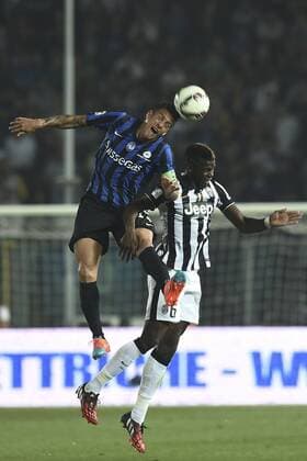 Serie A Atalanta Bergamo - Juventus Turin German Denis-Paul Pogba 