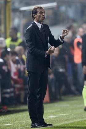 Serie A Atalanta Bergamo - Juventus Turin Massimiliano Allegri 