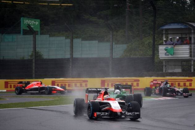 05.10.2014 - Race, Jules Bianchi (FRA) Marussia F1 Team MR03 Japanese Grand Prix, Suzuka 2 - 5 October 2014 