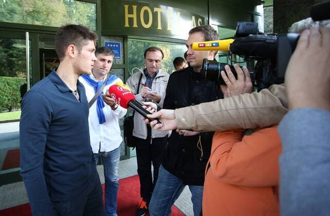 Croatian football team 06.10.2014., Croatia, Zagreb - Hotel AS gather the Croatian football team and selector Niko Kovac before the match against Bulgaria (October 10 in Sofia) and Azerbaijan (13 October in Osijek).  SanjinxStrukic PIXSELL