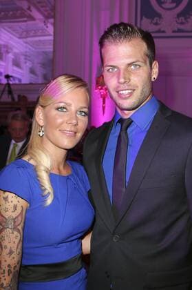 Dennis Diekmeier mit Frau Dana bei der Media Entertainment Night 2014 im Hotel Atlantic. Hamburg, 06.10.2014 xgbrcix xFuturexImage