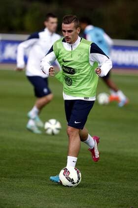 French national team training session. In this picture, Antoine Griezmann. xFOTOxCHEMAxREYx 