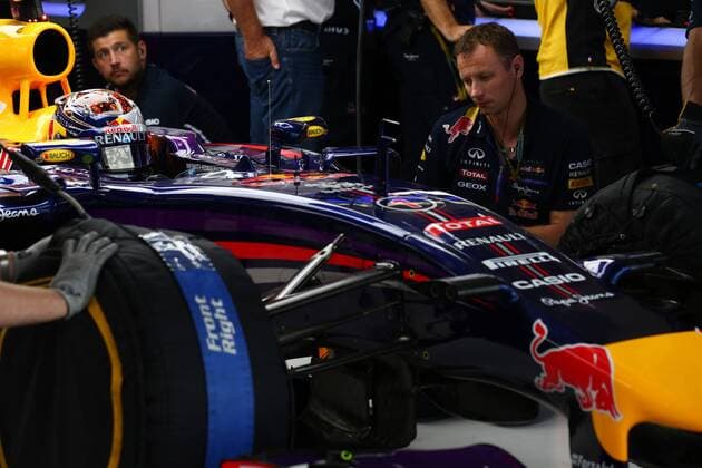10.10.2014- Free Practice 2, Sebastian Vettel (GER) Infiniti Red Bull Racing RB10 Russian Grand Prix, Sochi 09 - 12 October 2014 